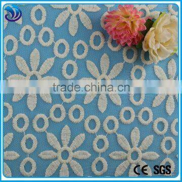 fashion floral for wedding dressing lace fabric embroidery