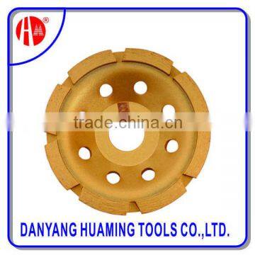 Huaming Abrasive segment diamond grinding cup wheel