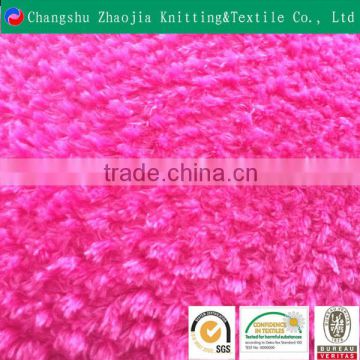 Beautiful pink grid pineapple pv fleece manufacture ZJ100