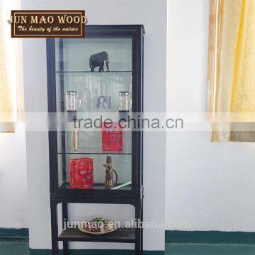 Chian Cheap Wholesale Antique Wine Glass Display Showcases