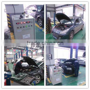 Car engine washing machine by oxygen hydrogen, portable dry wash equipment, cleaning equipmet for car