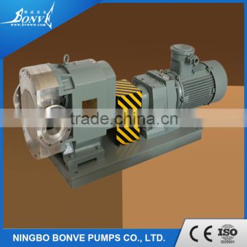 High quality rotary lobe pump of wastewater