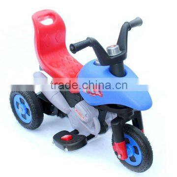 kids electric battery cars with 6V battery safe backrest