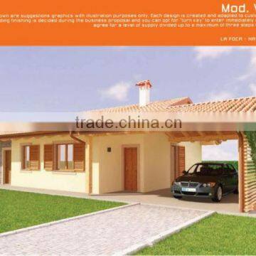 Modern and Elegant Prefabricated Houses in Wood