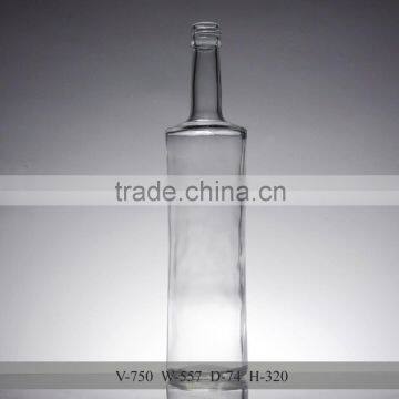 clear 750ml glass wine bottle for champagne                        
                                                Quality Choice