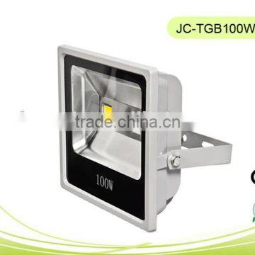 Hot sales CE/RoHS approval, IP66 waterproof outdoor with low price LED 100W COB Floodlight 1W Series