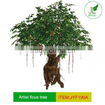 plastic ficus tree,ancient banyan tree for decor