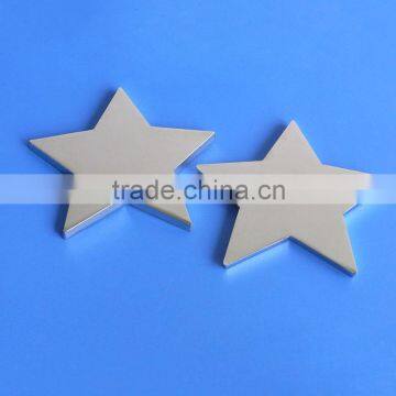 originals polished silver blank star paperweight