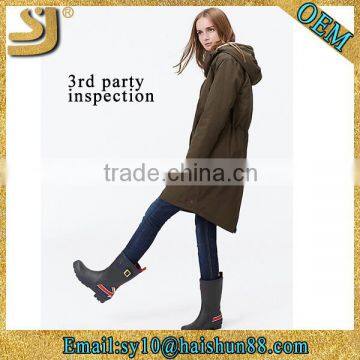 AW16 Latest fashion designs wind long winter women coat