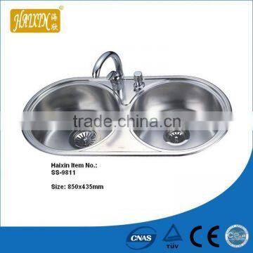 large kitchen sinks stainless steel