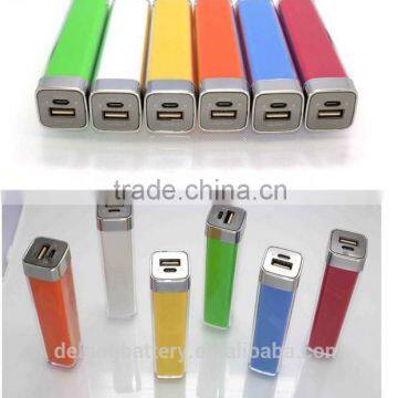 2000mah mobile phone lipstick power bank charger distributor                        
                                                Quality Choice