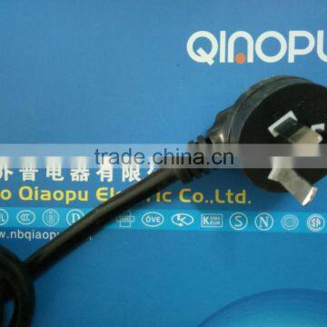 QIAOPU SAA 3pin power cord