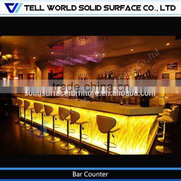 Wholesale furniture china prefabricate bar counter led light