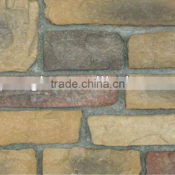 Attractive artificial hometown stone wall decoration/artificial stone veneer