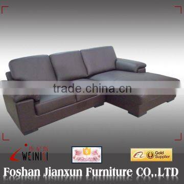 A021C italian leather l shape sofa