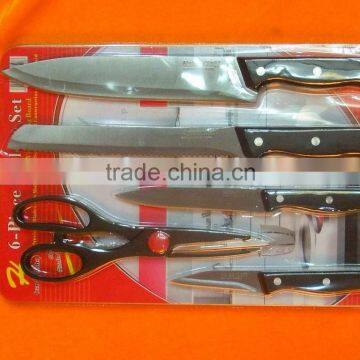 6Pcs Cutlery Set