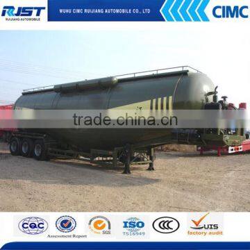 50M3 3 axle bulk cement powder tank truck semi-trailer/ semitrailer ( bulk cement)