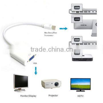 Mini DisplayPort To VGA Mini Display Port DP to VGA Converter Cable Adapter Cable