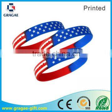 national flag printing bracelets