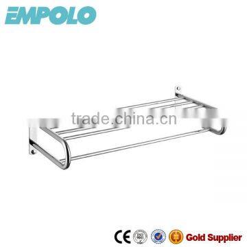 Empolo brass bathroom shelf for towel, copper bathroom towel shelf 11307