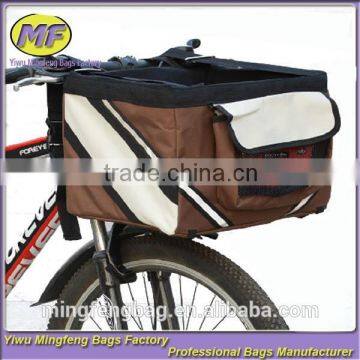 New High Quality Ventilating 600D Oxford Bicycle Pet Basket Bag and Pet Dog Cat Travel Bike Bag                        
                                                Quality Choice