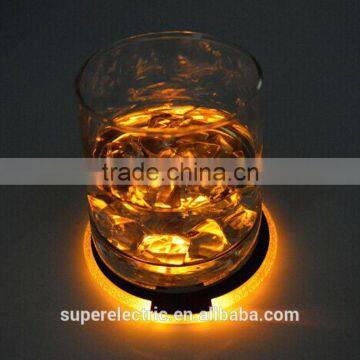 Professional Design Hot Sale Plastic Led Light up Coaster Led Drink Cup Mat for Sale