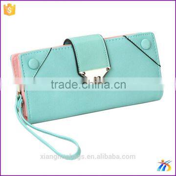 PU leather card holder wallet for girls