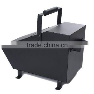 Steel Ash holder with black steel handle