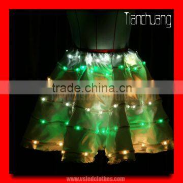 Luminous costume dance for women