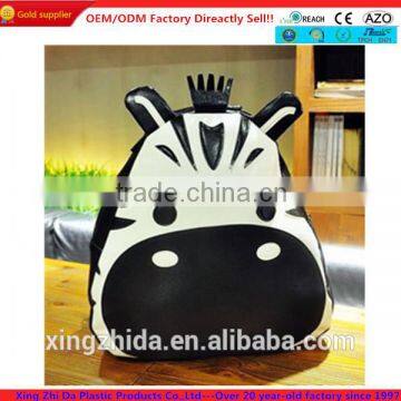 2014 wholesale pu backpacks with hippo design