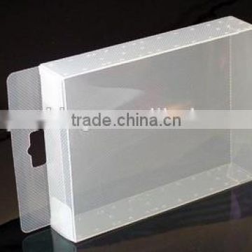 GH2 Customize PVC folding box for eyelash with hanging hole