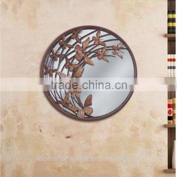 Metal Sculptor Wall Mirror photo-2