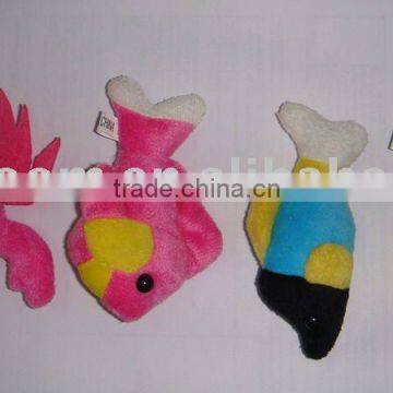 plush sea animal fridge magnet