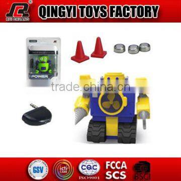 Battery operated toy robot QY9307 smart mini toy robot rontrolled by smart phone for kids