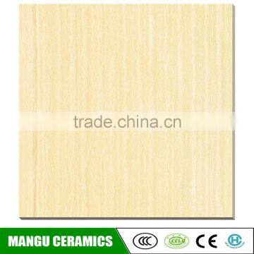 Foshan factory wood line stone Full Polished Tile 8Y03(6Y03)