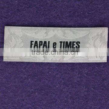 Custom Garment Woven Neck Labels With Brand Name Logo For Clothing photo-3