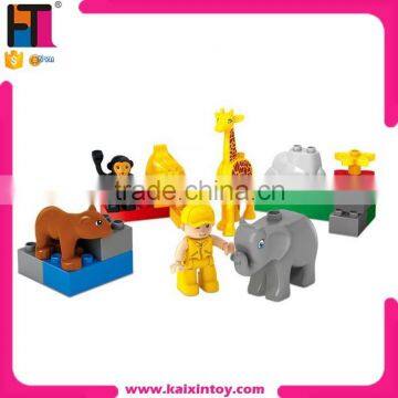 PP material baby zoo creative play bloques