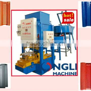 low invest cost and high profit concrete tile making machine