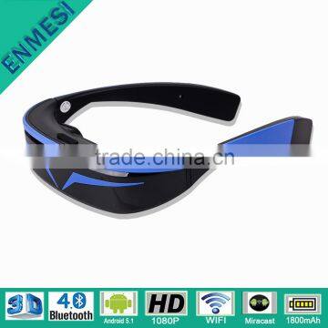 Home Theater Projectors Wearable 1080p Full HD 3D Virtual Display VR Glasses