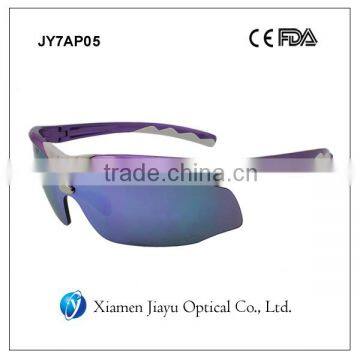 Fashion one piece lens safety glasses ansi z87.1