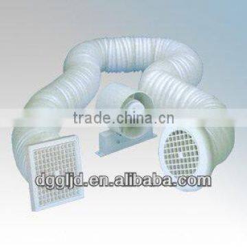 flexible white pvc air duct