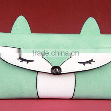 2014 New Small Fox Wallet ,Korean Style Women Wallet Wholesale