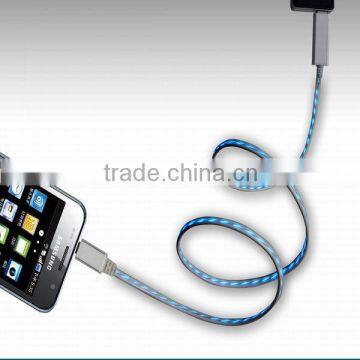 Illuminated USB Data Charger Cable