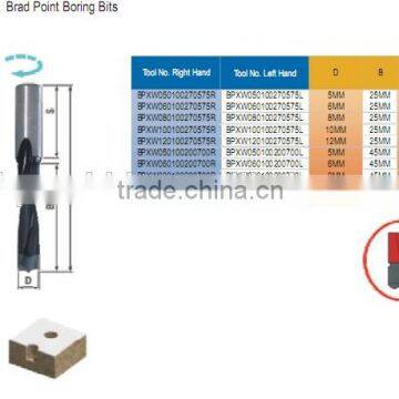 high performance Brad Point Boring Bits for wood working