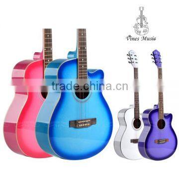 40" Linden Color Acoustic Guitar Trade Assurance Supplier