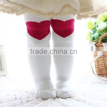 fashion jacquard 100% cotton children tights winter warm terry tights baby infant pantyhose