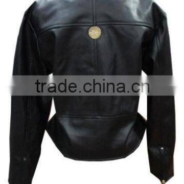 2015 New Fashion Design Girls pu Jacket photo-2