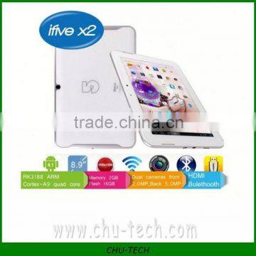 8.9" FNF ifive X2 Android 4.1 RK3188 2GB Ram 16GB Quad Core Bluetooth Tablet PC