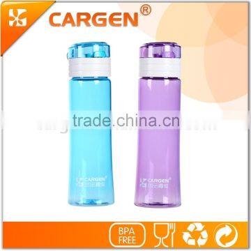 Novelty Custom Logo Clear Plastic Sport Water Bottle