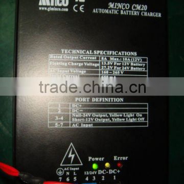 12V/24V,10A,Minco CM20 Auto Charger